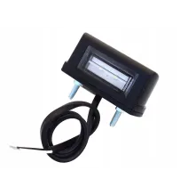 Lampa podświetlenia tablicy - FT-016 LED - Lampa oświetlenia tablicy rejestracyjnej CZARNA