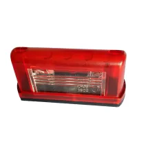 Lampa podświetlenia tablicy - FT-022/A - Lampa oświetlenia tablicy rejestracyjnej ze światłem pozycyjnym CZERWONA