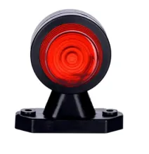 Lampa obrysowa - HOR 50 KRÓTKA - Lampa obrysowa biała+czerwona na wysięgniku krótkim (LO 361)