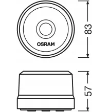 [KOMPLET] - 2 x Lampa ostrzegawcza - LEDSL102 [V16] OSRAM