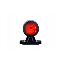 Lampa obrysowa - HOR 50 KRÓTKA - Lampa obrysowa biała+czerwona na wysięgniku krótkim (LO 361)