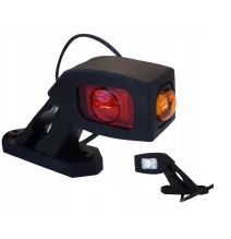 Lampa obrysowa - HOR 53 - LEWA BŁOTNIKOWA - potrójna lampa obrysowa błotnikowa (LD 2109/L)