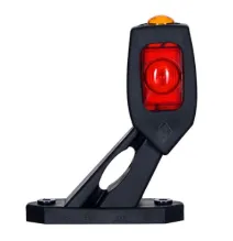 Lampa obrysowa - HOR 53 K.U.L - potrójna lewa na wysięgniku krótkim ukośnym (LD 2115/L)