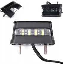 Lampa podświetlenia tablicy - L1910 - Lampa oświetlenia tablicy rejestracyjnej CZARNA