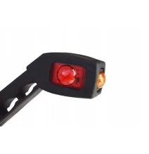 Lampa obrysowa - HOR 53 D.U.P - potrójna prawa na wysięgniku długim ukośnym (LD 518/P)