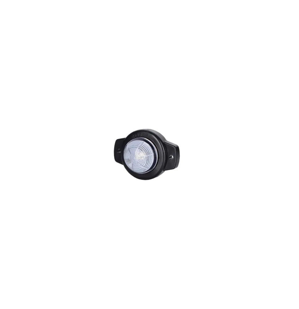 Lampa obrysowa - HOR 51 _ BIAŁA M.P. - Lampa obrysowa pojedyncza biała mała PRZEDNIA (LD 358)