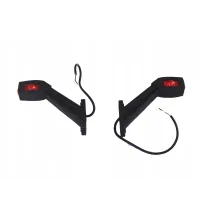 Lampa obrysowa - HOR 53 D.U.P - potrójna prawa na wysięgniku długim ukośnym (LD 518/P)
