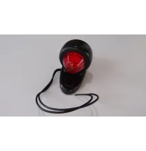 Lampa obrysowa - HOR 51 O.P. - lampa obrysowa bialo-czerwona na owalnej podstawie LED (LD 465)