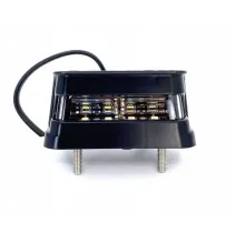 Lampa podświetlenia tablicy - L1910 - Lampa oświetlenia tablicy rejestracyjnej CZARNA