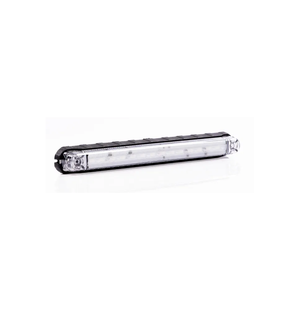 Lampa obrysowa - HOR 49 biała - LED pozycyjna długa (LD 472)