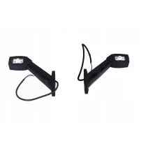 Lampa obrysowa - HOR 53 D.U.P - potrójna prawa na wysięgniku długim ukośnym (LD 518/P)