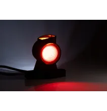 Lampa obrysowa - FT-140 A P LED - Lampa obrysowa potrójna prosta krótka 12-30V | PRAWA