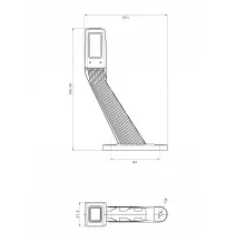 Lampa obrysowa - FT-145 P LED - Lampa obrysowa potrójna 12-30V | PRAWA