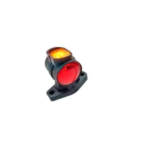 Lampa obrysowa - FT-140 A P LED - Lampa obrysowa potrójna prosta krótka 12-30V | PRAWA