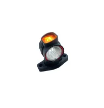 Lampa obrysowa - FT-140 A P LED - Lampa obrysowa potrójna prosta krótka 12-30V | PRAWA