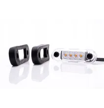Lampa obrysowa - FT-080 LED - żółta lampa obrysowa Z FUNKCJĄ KIERUNKOWSKAZU