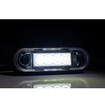 Lampa obrysowa - FT-073 B LED DARK - Lampa obrysowa BIAŁA w czarnej wersji