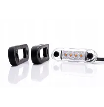 Lampa obrysowa - FT-073 B LED - Lampa obrysowa BIAŁA