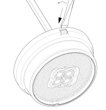 Lampa obrysowa - FT-060 Z LED ŻUK - Żółta z odblaskiem i wiązką
