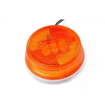 Lampa obrysowa - FT-060 Z LED ŻUK - Żółta z odblaskiem i wiązką