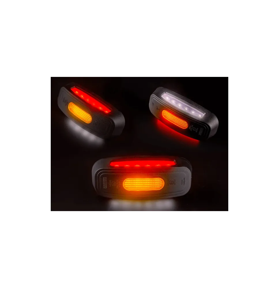 Lampa obrysowa - FT-039 LED -  potrójna lampa obrysowa boczna