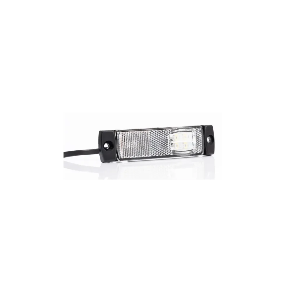 Lampa obrysowa - FT-018 B LED - Lampa obrysowa BIAŁA