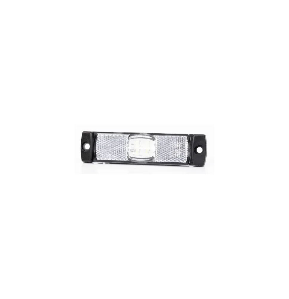 Lampa obrysowa - FT-017 B LED - Lampa obrysowa BIAŁA