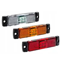 Lampa obrysowa - FT-017 B LED - Lampa obrysowa BIAŁA