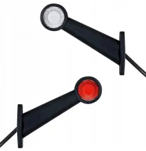 Lampa obrysowa - FT-009 E - Lampa obrysowa LED ukośna długa