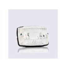 Lampa obrysowa - FT-006 B - Lampa obrysowa prostokątna BIAŁA