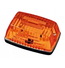 Lampa obrysowa - FT-006 Z - Lampa obrysowa prostokątna ŻÓŁTA
