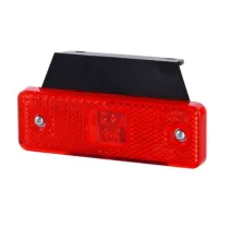 Lampa obrysowa - HOR 55 - Lampa obrysowa CZERWONA LED z wieszakiem (LD 501)