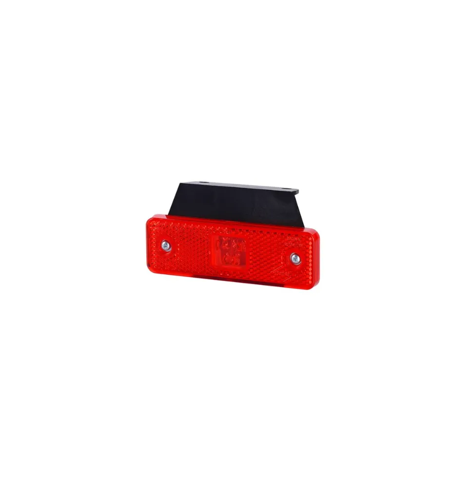 Lampa obrysowa - HOR 55 - Lampa obrysowa CZERWONA LED z wieszakiem (LD 501)
