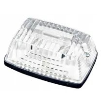 Lampa obrysowa - FT-006 B - Lampa obrysowa prostokątna BIAŁA