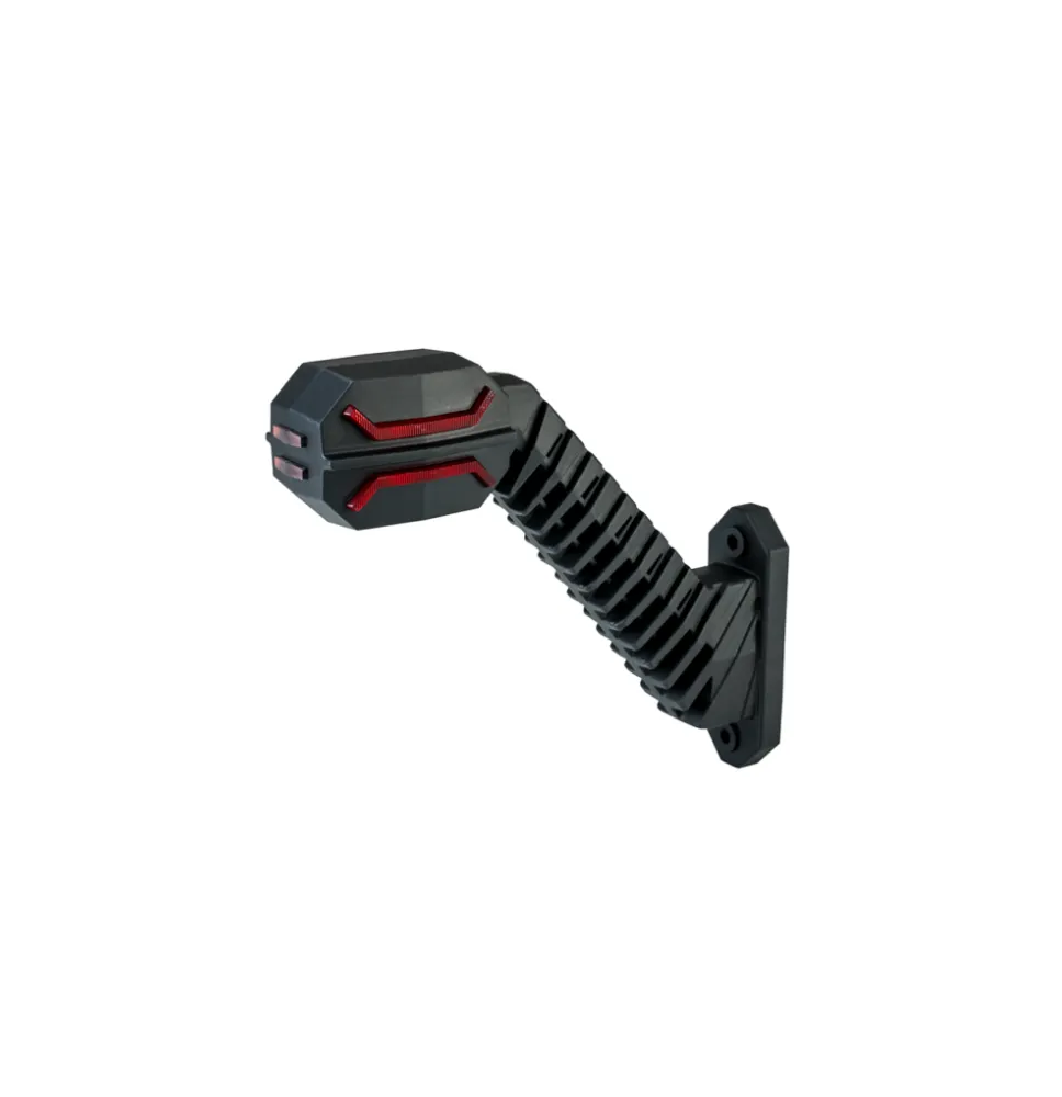 Lampa obrysowa - HOR 134 - Długa ukośna LEWA - Dragon, trzyfunkcyjna obrysowa (LD 2994)