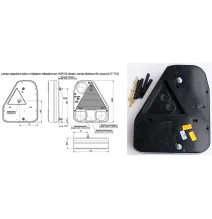 Lampa tylna - HOR 56 PCOF - LED - Lampa tylna zespolona (wersja diodowa III) (LZD 774)