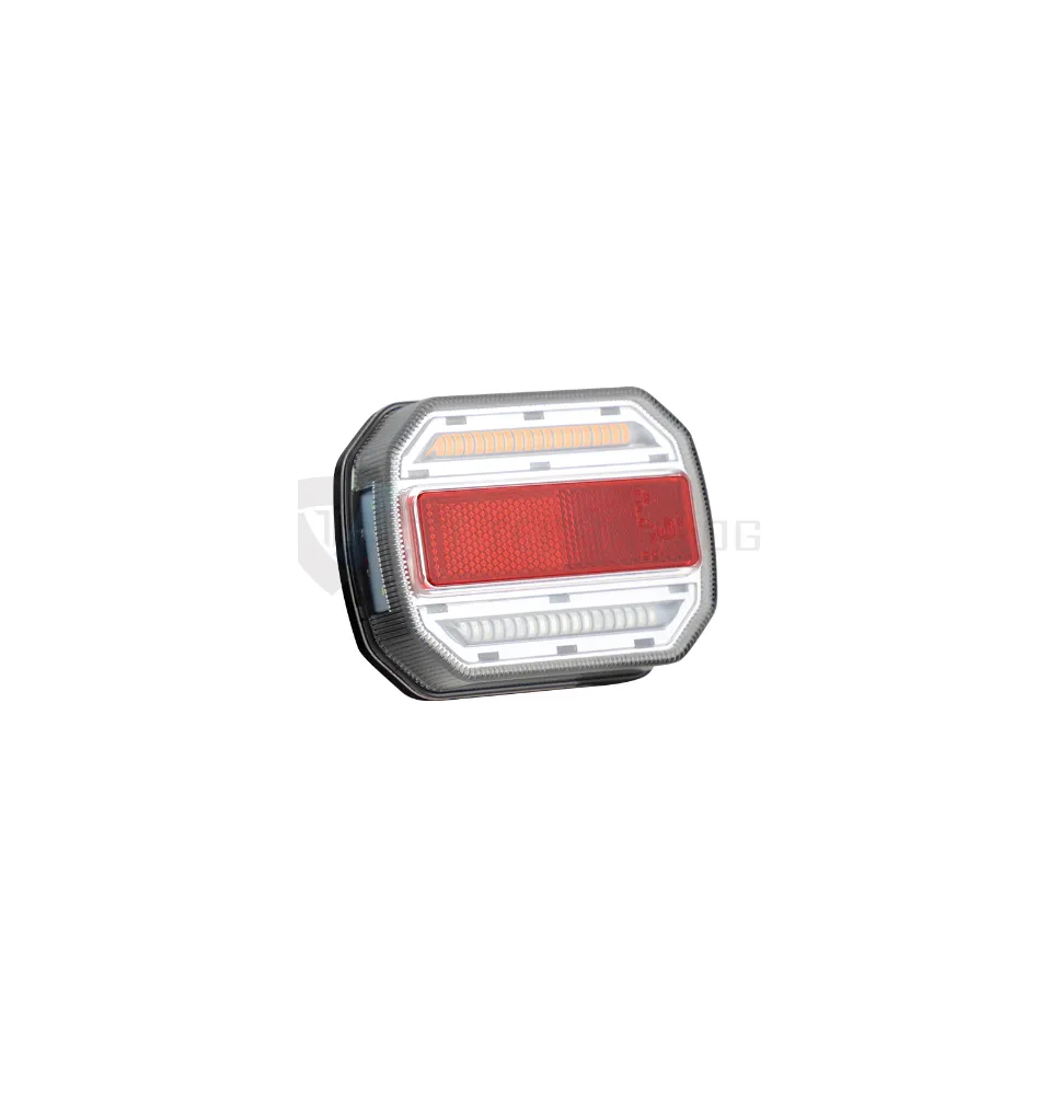 Lampa tylna - TT.12018P - LED - z dynamicznym kierunkowskazem 12-24V | PRAWA