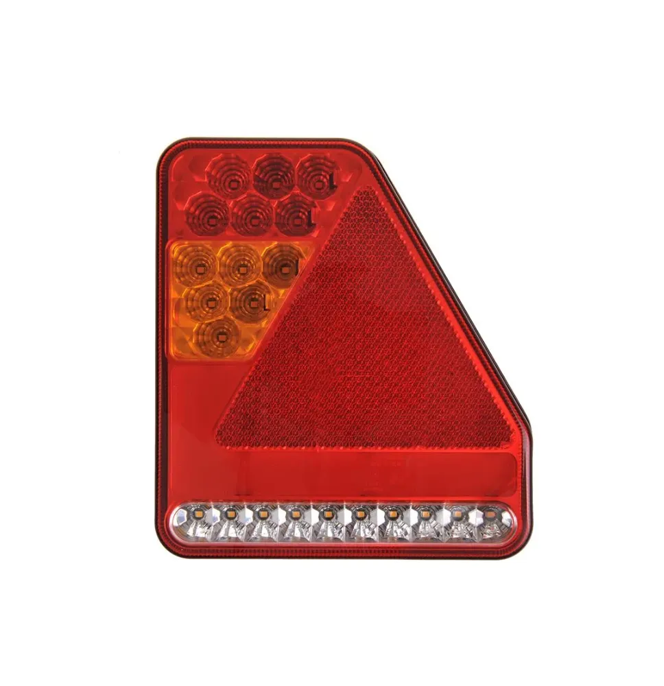 Lampa tylna - GLO-TRACK - LED - trójkątna | PRAWA