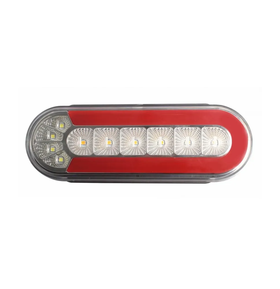 Lampa tylna - L1873 - LED - tylna zespolona uniwersalna mała owalna TL