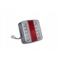 Lampa tylna - L1070 - LED - tylna zespolona uniwersalna BIAŁA