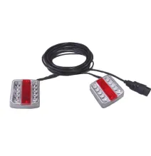 Lampa tylna - L1070 - LED - tylna zespolona uniwersalna BIAŁA