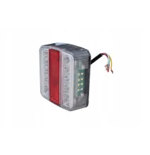 Lampa tylna - L1070 - LED - tylna zespolona uniwersalna BIAŁA