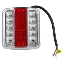 Lampa tylna - L1070 - LED - tylna zespolona uniwersalna BIAŁA