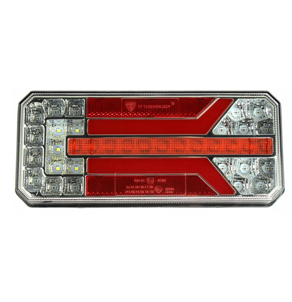 Lampa tylna - TT.12555L - LED/NEON (dynamiczny kierunkowskaz) 5 funkcyjna | LEWA