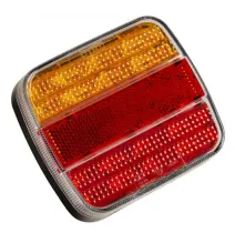 Lampa tylna - L1817 - LED - tylna zespolona uniwersalana POMARAŃCZOWA