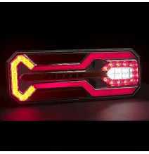 Lampa tylna - TT.12514/L1949/L1950  - LED/NEON (dynamiczny kierunkowskaz) 6 funkcyjna | UNIWERSALNA