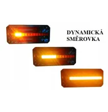 Lampa tylna - TT.12555P - LED/NEON (dynamiczny kierunkowskaz) 5 funkcyjna | PRAWA