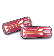 Lampa tylna - TT.12514/L1949/L1950  - LED/NEON (dynamiczny kierunkowskaz) 6 funkcyjna | UNIWERSALNA