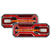 Lampa tylna - TT.12514/L1949/L1950  - LED/NEON (dynamiczny kierunkowskaz) 6 funkcyjna | UNIWERSALNA