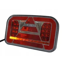 Lampa tylna - TT.12513L - LED/NEON (dynamiczny kierunkowskaz) 6 funkcyjna | LEWA